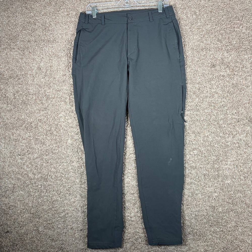 Mack Weldon Stealth Jogger Pants Charcoal Grey Mens Small Techwear Active